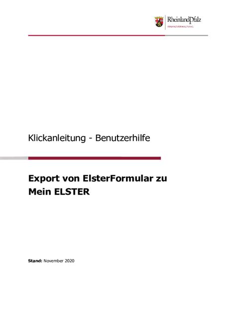 Fillable Online Ausfllen Der Grundsteuer Formulare In Mein Elster