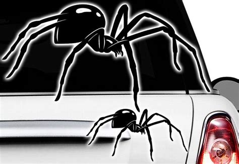 1x Spider Spinnen Autoaufkleber Seitenaufkleber 15cm Tuning SpiMan