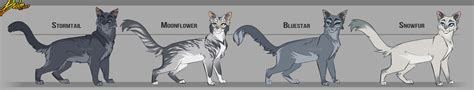 Stormtail x Moonflower's family by Belka-1100 on DeviantArt