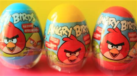 Angry Birds Surprise Eggs