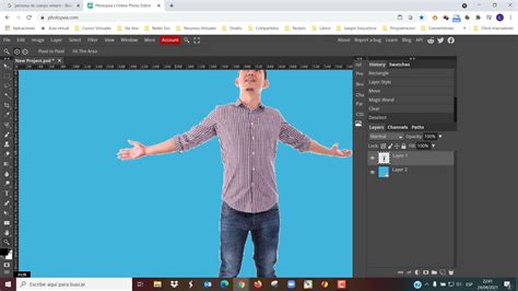 01 Quitando Fondo Con Photopea Youtube