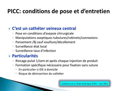 Ppt Picc Risque Infectieux Et Moyens De Contr Le Powerpoint