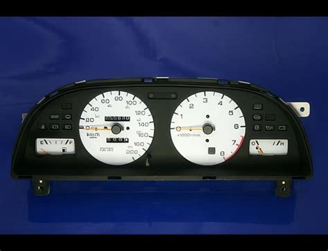 Buy White Face Gauge Kit Fits Nissan Altima Metric Kmh Kph