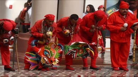 Realizan Encuentro Nacional De Los Diablos Danzantes Del Corpus Christi