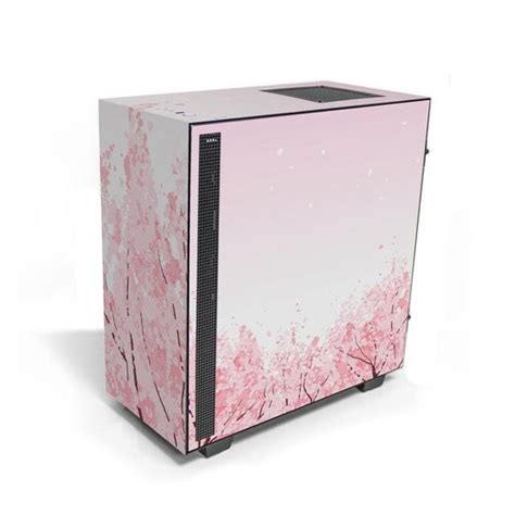 Cherry Blossom Nzxt H510 Pc Case Skin Custom Computer Case Etsy