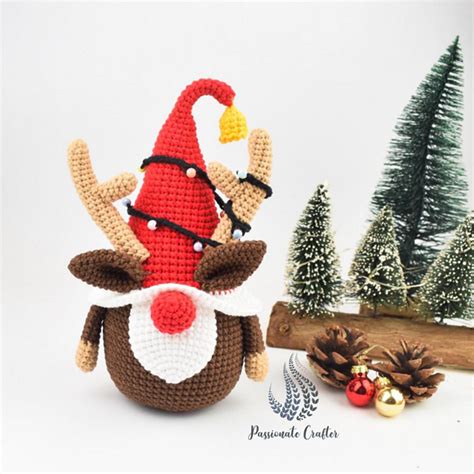 Ravelry Reindeer Gnome Pattern By Tidzhen Gyuldzhu