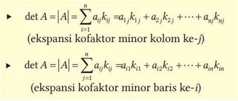 Mengenal Determinan Matriks Bab 3 Matematika Tingkat Lanjut Kelas XI