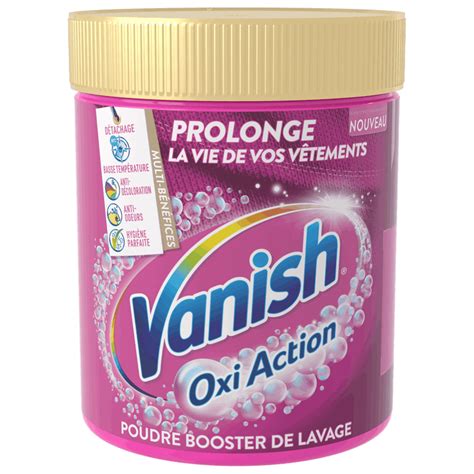 Vanish Poudre Oxi Action Booster De Lavage Vanish Fr