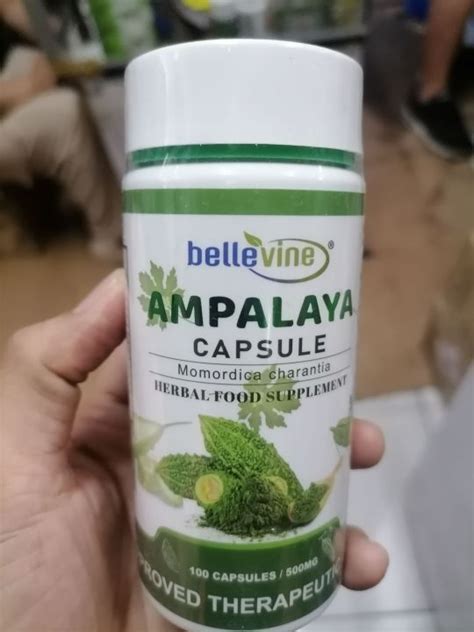 Ampalaya Capsule Pcs Bellevine Lazada Ph