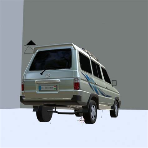 Toyota Qualis 2001 3d Model 3d Model Cgtrader