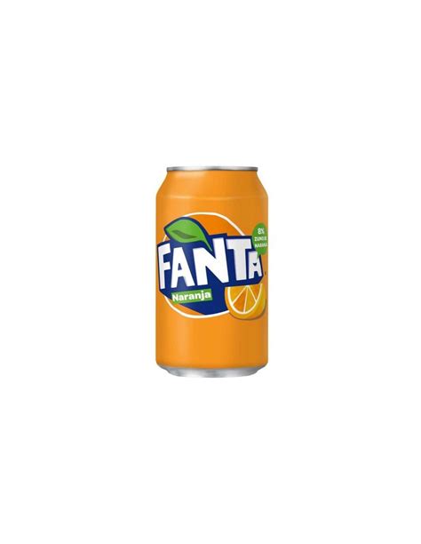 REFRESCO FANTA NARANJA LATA 33CL PACK8