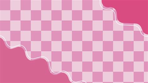 Aesthetic Cute Pink Checkers Checkerboard Gingham Plaid Tartan