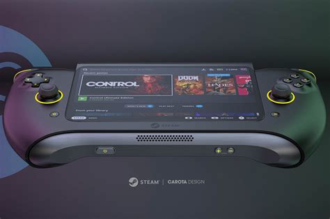 Next Gen Handheld Steam Deck 2 Concept Designboyo