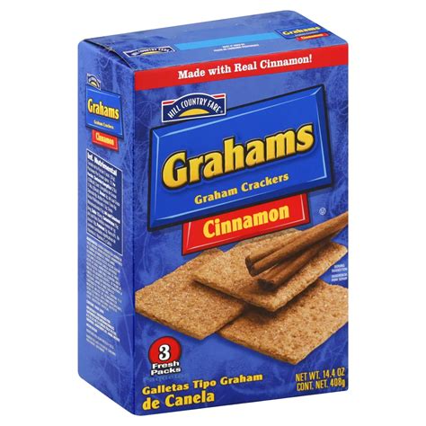 Hill Country Fare Cinnamon Graham Crackers Shop Cookies At H E B