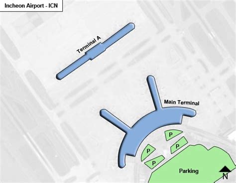 Incheon Icn Airport Terminal Map