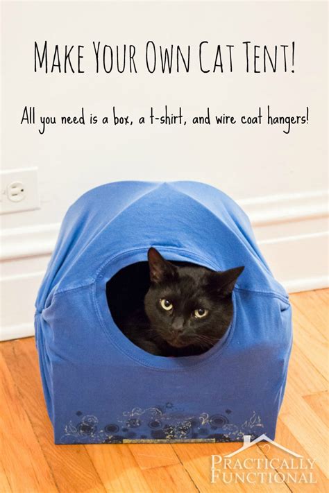 Diy Cat Tent Bed Practically Functional