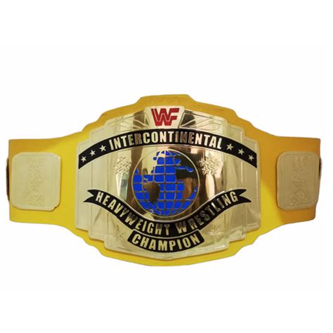 WWF INTERCONTINENTAL HEAVYWEIGHT WRESTLING CHAMPIONSHIP BELT REPLICA 2 ...