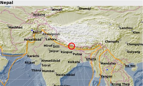 Nepal Earthquake – 25th April 2015 – DIAS