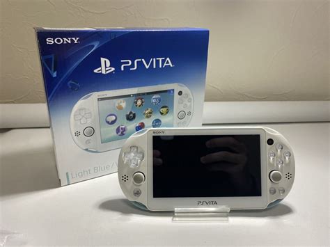 SONY PS Vita PCH 2000 PlayStation Vita ライトブルー ホワイト PS Vita本体 売買された