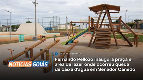 Fernando Pellozo Inaugura Pra A E Rea De Lazer Onde Ocorreu Queda De