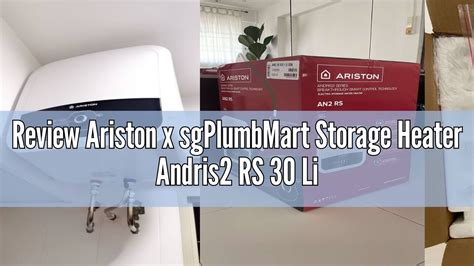 Review Ariston X SgPlumbMart Storage Heater Andris2 RS 30 Liters Andris