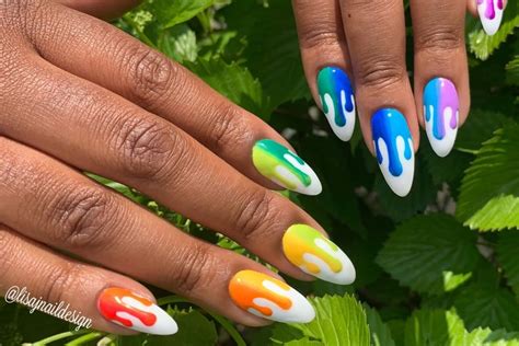 Ombre Gay Pride Nails Dasejazz