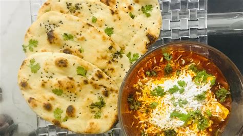 Butter Garlic Naan With Kadai Paneer Recipe Combo Dhaba Style