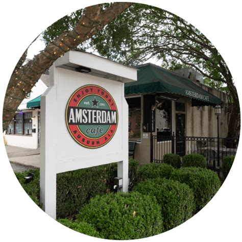 Amsterdam Cafe - Legendary Cuisine! Auburn, AL