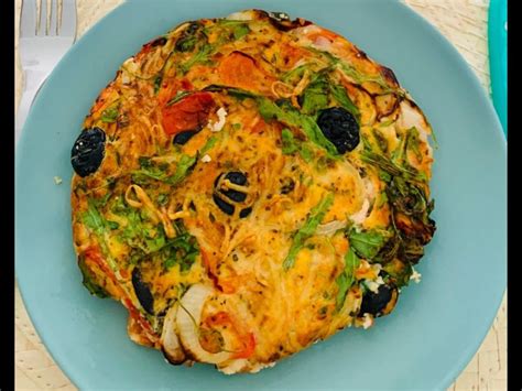 Tortilla De Verduras En Freidora De Aire