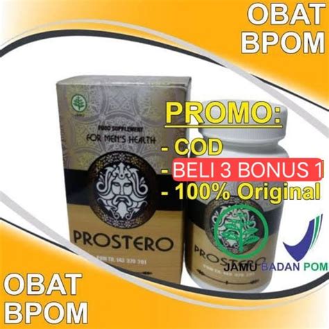 Jual Prostero Asli Original Kapsul Herbal Obat Prostat Bpom Shopee