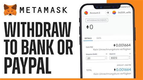 How To Withdraw Metamask Crypto Into Your Bank Or Paypal Account