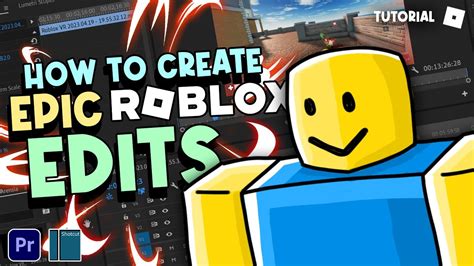 How To Make Epic Roblox Edits Roblox Premiere Pro And Shotcut