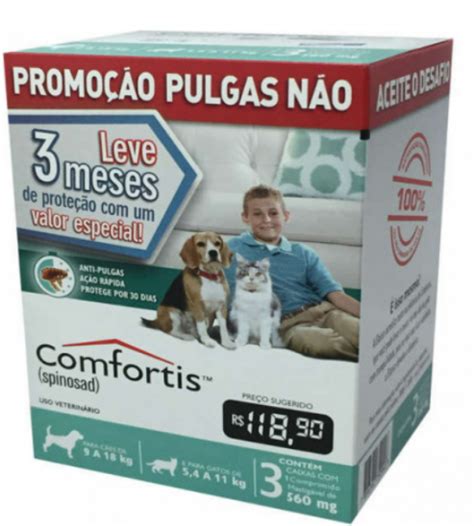 Antipulgas Elanco Comfortis Mg Para C Es De A Kg E Gatos De