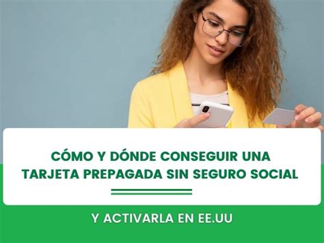 Tarjetas prepagadas Visa sin seguro social: Encuentra opciones ※