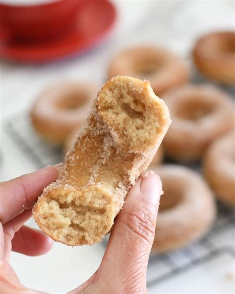 Cooking With Manuela Best Baked Cinnamon Sugar Donuts Recipe