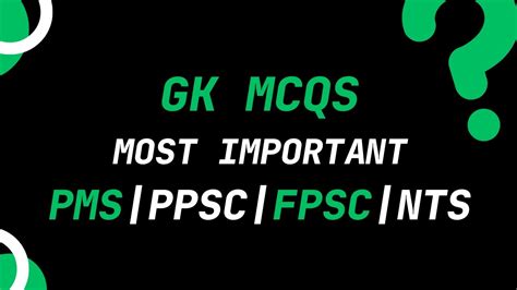 PPSC Most Repeated MCQs Most Important Question Of PPSC Ppsc