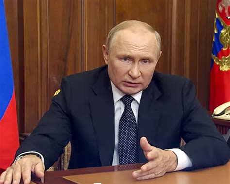 Putin Sets Partial Mobilisation In Russia Threatens Enemies