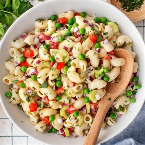 Easy Macaroni Salad Recipe Love And Lemons