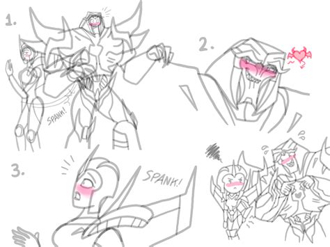 Megatron X Firestar Doodles By Melspyrose On Deviantart