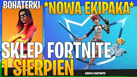 NOWA EKIPA FORTNTIE LETNIA PODNIEBNA POWRÓT BOHATERKI w Nowy