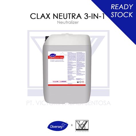 Jual Diversey Clax Neutra 3 In 1 Neutralizer Penetral Laundry