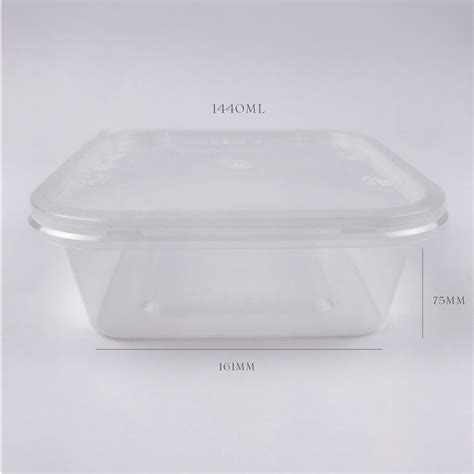 Large Square Plastic Containers