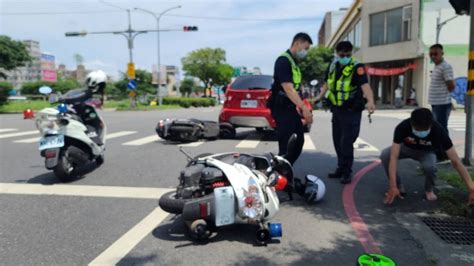 小車禍大紕漏 貪杯男撞上警用機車當場上銬 葛瑪蘭新聞網