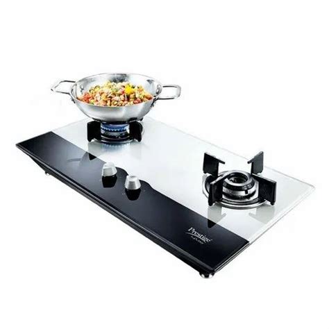 White And Black Prestige Hobtop 2 Burner Gas Stove At Rs 9120piece In