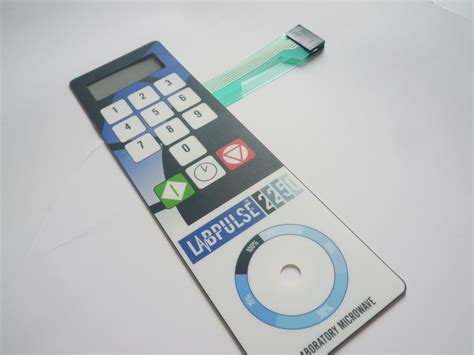 Dome Embossed Tactile Keys Membrane Switch With Polydome Mylar Circuit