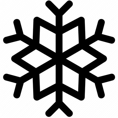 Cold Frost Frozen Snow Snowflake Weather Winter Icon Download