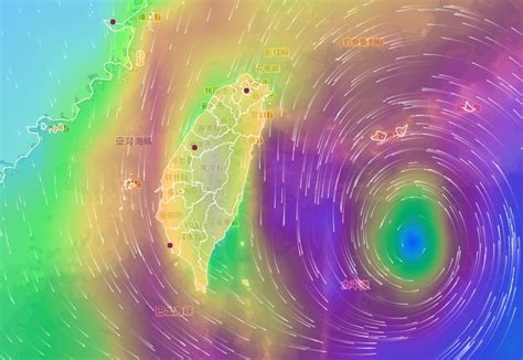 軒嵐諾來了！暴風圈觸3縣市 今晚至明早離台最近｜東森新聞：新聞在哪 東森就在哪裡