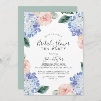 Tea Party Bridal Shower Invitations Bridaldelight