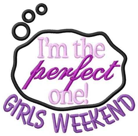 Perfect Weekend Machine Embroidery Design Embroidery Library At
