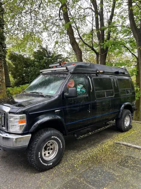 1993 Ford E-150 Econoline Van Black RWD Automatic E150 VAN for sale